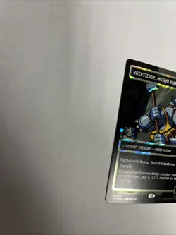 Rocksteady Mutant Marauder Borderless Surge Foil Card #0094 MTG LP - Image 5