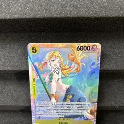 Nami EB03-053 SR Foil English One Piece TCG Card Near Mint - Image 2