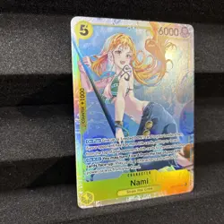 Nami EB03-053 SR Foil English One Piece TCG Card Near Mint - Image 4