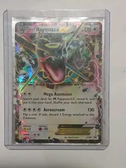 Pokemon TCG XY69 Rayquaza EX Holo Basic Card English 2016 Standard - Image 3