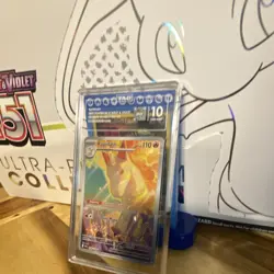 Pokemon Rapidash Sv10 Destined Rivals 189/182 Illustration Rare TAG 10 Holo Card - Image 1