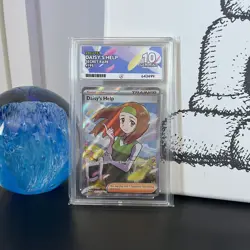 Pokemon TCG Full Art Graded Card Scarlet Violet 151 Daisy's Help 196/165 ACE 10 - Image 4