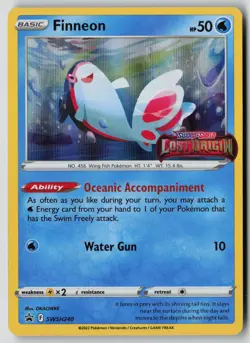 Pokemon TCG SWSH: Sword & Shield Promo Cards #SWSH240 Finneon - Image 1