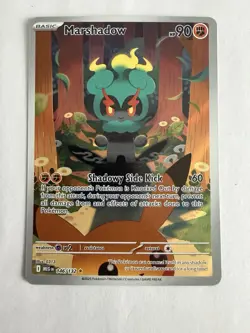 Pokemon TCG Marshadow Mega Evolution Illustration Rare Card 146/132 NM - Image 1
