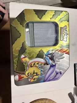 Bulk Pokemon Cards With Tin. Over 20 Online Play Code Cards Included! - Image 1