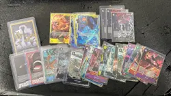 One Piece Tcg Alt Art/parallel/leader english 34 Card Lot - Image 1