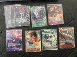 One Piece Tcg Alt Art/parallel/leader english 34 Card Lot - Image 2
