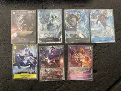 One Piece Tcg Alt Art/parallel/leader english 34 Card Lot - Image 3