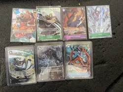 One Piece Tcg Alt Art/parallel/leader english 34 Card Lot - Image 4