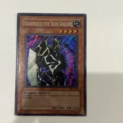 Yugioh Gearfried The Iron Knight Bpt Nm - Image 1