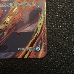 Sabo OP07-118 One Piece Card Game (Japanese 3rd Anniversary set) English Version - Image 4