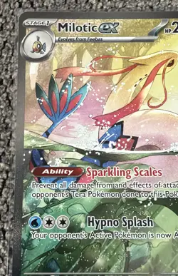 Pokemon TCG Milotic EX 237/191 Surging Sparks Special Illustration Rare Card - Image 4