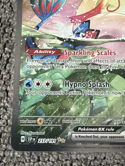 Pokemon TCG Milotic EX 237/191 Surging Sparks Special Illustration Rare Card - Image 5