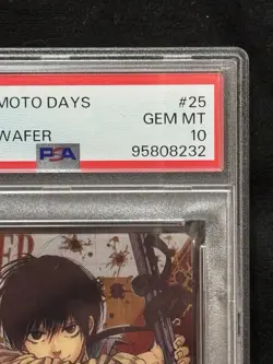 PSA 10 2024 Sakamoto Days Nagumo #25 Japanese Wafer Card GEM MT - Image 5