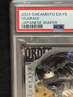 PSA 10 2024 Sakamoto Days Osaragi #26 Japanese Wafer Card GEM MT - Image 3