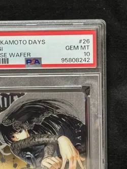 PSA 10 2024 Sakamoto Days Osaragi #26 Japanese Wafer Card GEM MT - Image 5