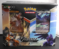 Pokemon Trading Card Game: Lyconroc & Corvinight V League Battle Deck 820650809576 - Image 2
