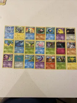 XY Era Pokemon Card Lot 65 Cards Includes Pokemon And Trainers - Image 3