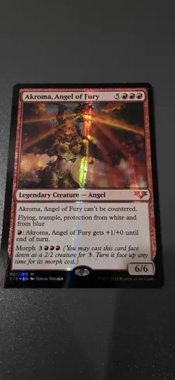 Akroma, Angel of Fury -Foil Near Mint MTG From the Vault: Angels - Image 1