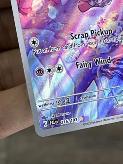 Pokemon TCG Tinkatink Scarlet & Violet Paldea Evolved Holo Card 216/193 - Image 3