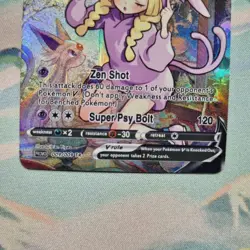 Pokemon Lillie Espeon V - Waifu Cute Doujin DIY Custom Foil Art Card - NM - Image 5