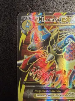 M Lucario EX - 55a/111 - XY Furious Fists Full Art Promo Pokemon Card - NM - Image 2