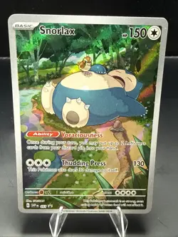 Pokemon TCG Snorlax 051 Sv: Scarlet & Violet Promo Holo Card English A - Image 1