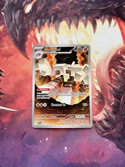 Garganacl 147/132 Pokemon Mega Evolution Illustration Rare Holo Card NM 🪨💥 - Image 2