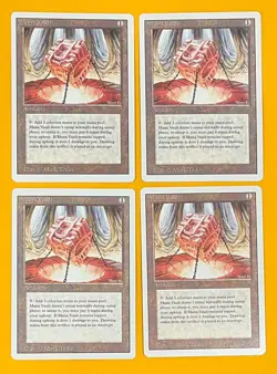 MTG MANA VAULT (x4) Revised (OldManMTG 012-818) - Image 1