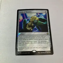 2026 MTG TMNT - Coin Of Mastery (Surge Foil) Rare 0038 TMC - Image 1