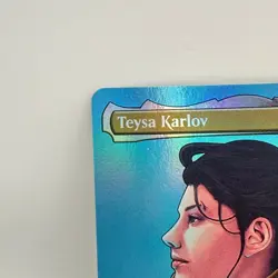 Teysa Karlov 0688 Etched Foil Borderless Profile Commander Masters MTG CMM Rare - Image 4