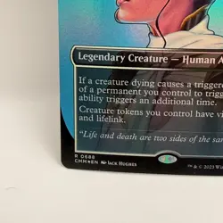 Teysa Karlov 0688 Etched Foil Borderless Profile Commander Masters MTG CMM Rare - Image 5