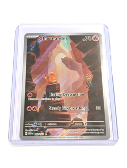 Charmander 168/165 IR Full Alt Art Holo POKEMON TCG S&V 151 Set MEW ENGLISH NM/M - Image 3