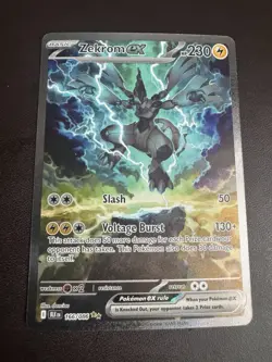 Pokemon TCG Zekrom SIR 166/086 Black Bolt NM Pack Fresh - Image 1