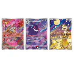 Pokemon Chinese IN STOCK Meowth Cubone Gengar Set CBB3C-03 07/07 Gem Pack Vol.3 - Image 1
