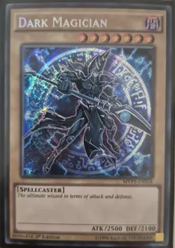 YuGiOh Dark Magician Secret Rare 1st Edition MVP1-ENS54 - Image 1