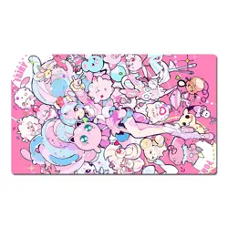 Sylveon Board Game Pokemon Table Playmat Card Play Mat TCG CCG Pad Mousepad - Image 1