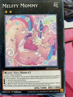 Yugioh Melffy Mommy ROTD-EN045 Common NM x3 Play Set - Image 1