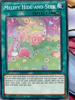 Yugioh Melffy Hide-And-Seek ROTD-EN057 Common NM x3 Play Set - Image 1