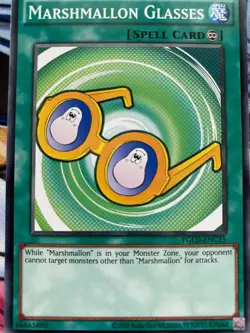 Yugioh Marshmallow Glasses YGLD-ENC35 Common NM - Image 1