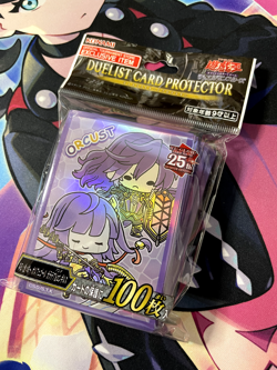 Orcust Sleeves (100) Official Konami OCG YuGiOh Brand New Sealed - Image 1
