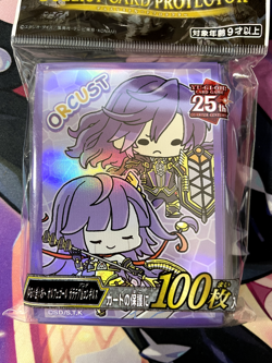 Orcust Sleeves (100) Official Konami OCG YuGiOh Brand New Sealed - Image 3