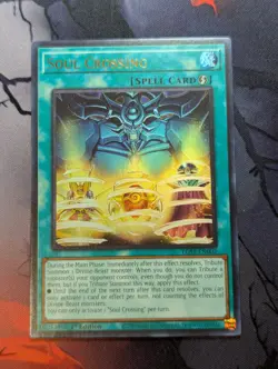 Soul Crossing EGS1-EN002 Ultra Rare 1st Edition YuGiOh TCG Card - Image 1
