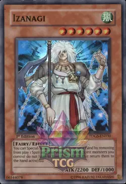 1st ed Izanagi super rare TDGS-EN030 Yugioh - Image 1