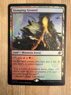 Stomping Ground - Foil - Edge of Eternities - EOE R 0258 - Image 1