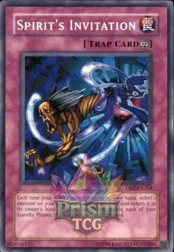 Spirit's Invitation DB2-EN204 Yugioh - Image 1