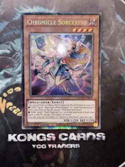 MZMU-EN032 Chronicle Sorceress Collector's Rare YuGiOh! NEW - Image 1
