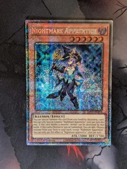 YuGiOh! - Nightmare Apprentice - Starlight Rare - MP25-EN004 - NM - Image 1
