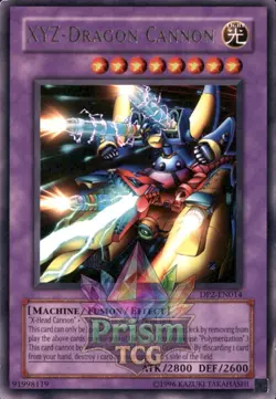 XYZ-Dragon Cannon rare DP2-EN014 Yugioh - Image 1