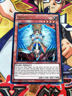 Honest dusa-en069 1st Edition (NM) Ultra Rare Yu-Gi-Oh! - Image 1
